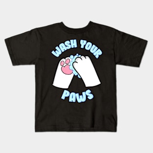 Wash your paws Kids T-Shirt